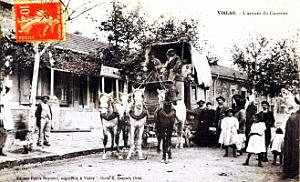 1527- Vialar - L'arrivee du Courrier